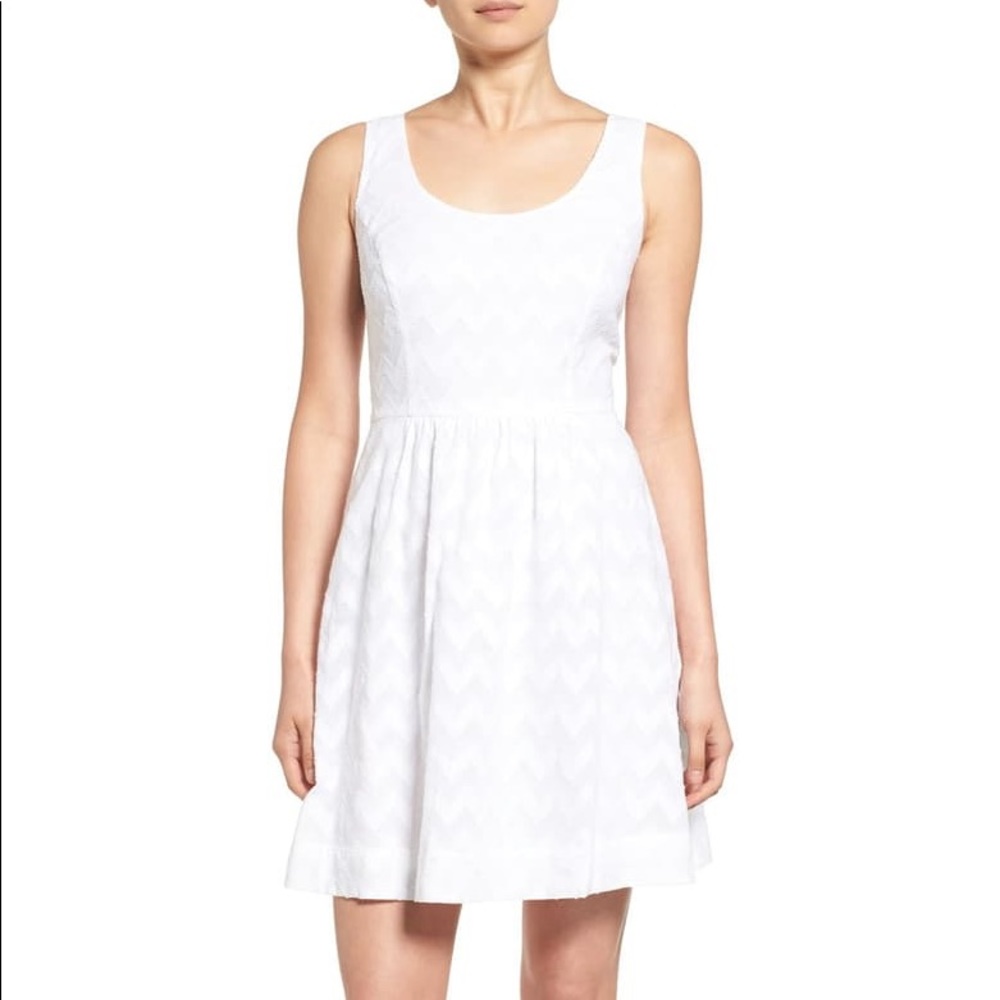Vineyard Vines Chevron Jacquard Dress